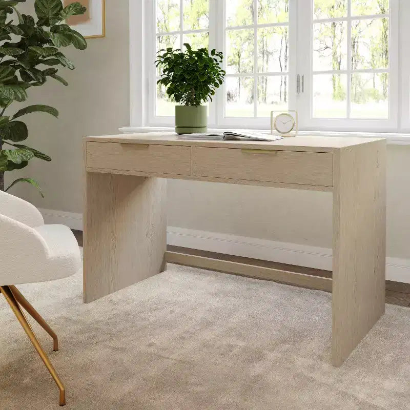 Home Office Modular 2 Drawer Desk