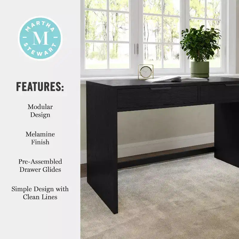 Home Office Modular 2 Drawer Desk