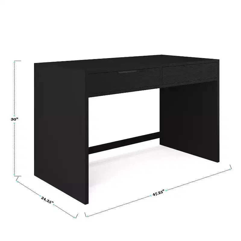 Home Office Modular 2 Drawer Desk