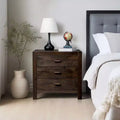 Comodino in legno massello da 24'' W