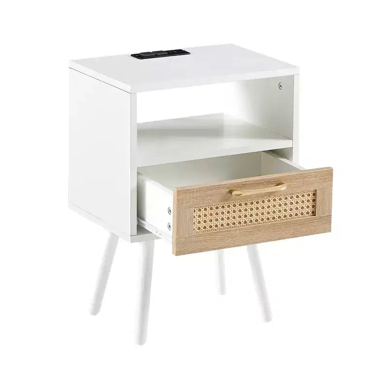 Modern Decorative Storage Drawers with USB Ports