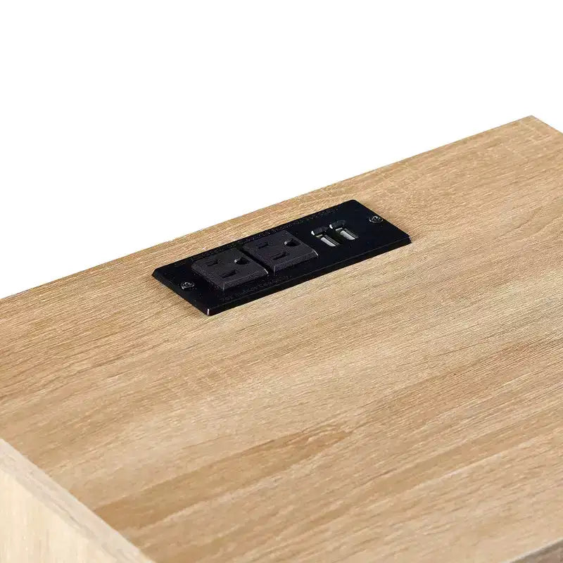 Modern Decorative Storage Drawers with USB Ports