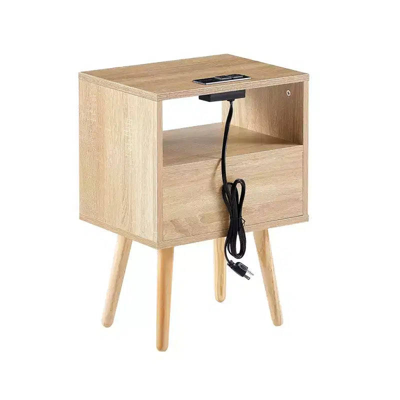 Modern Decorative Storage Drawers with USB Ports