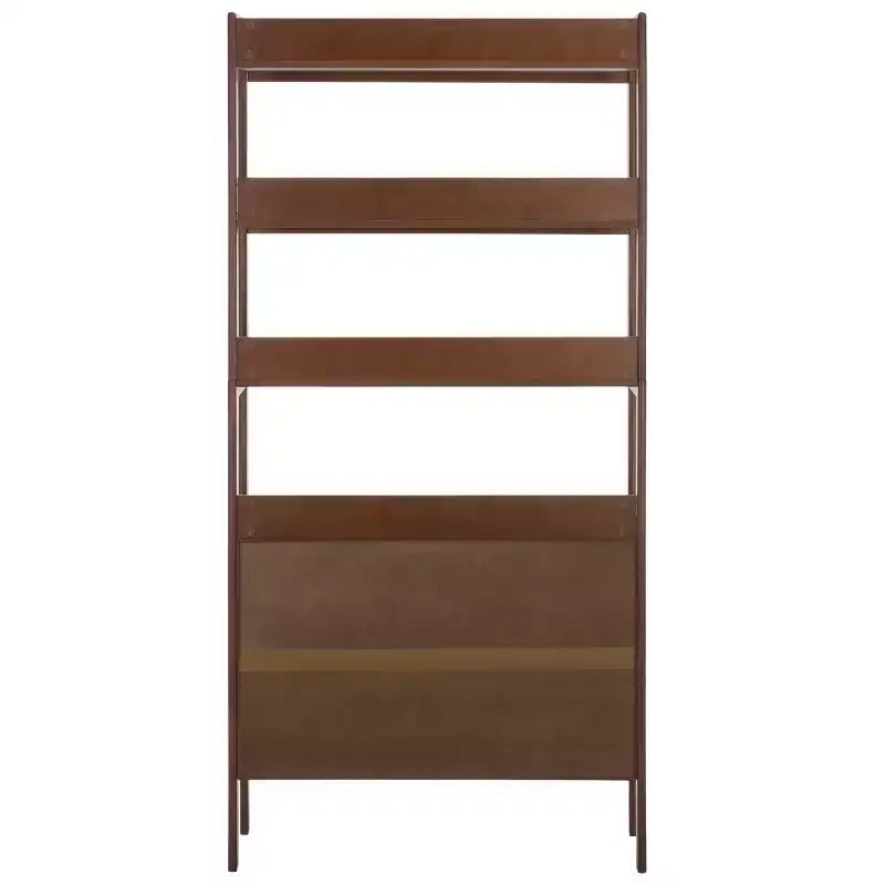 Libreria a 5 ripiani - noce