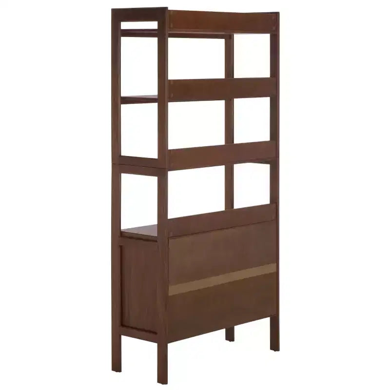 5 Shelf Bookshelf - Walnut