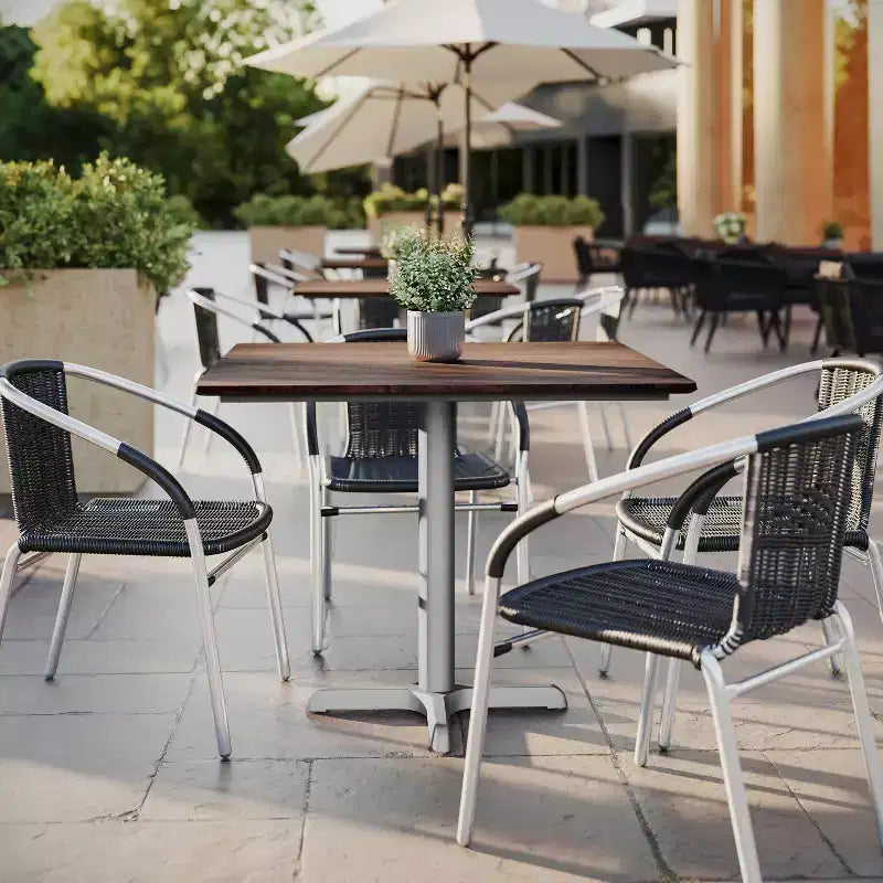 Wrapped Tabletop, Seamless Edge, Scratch &amp; Stain Resistant, Commercial Grade