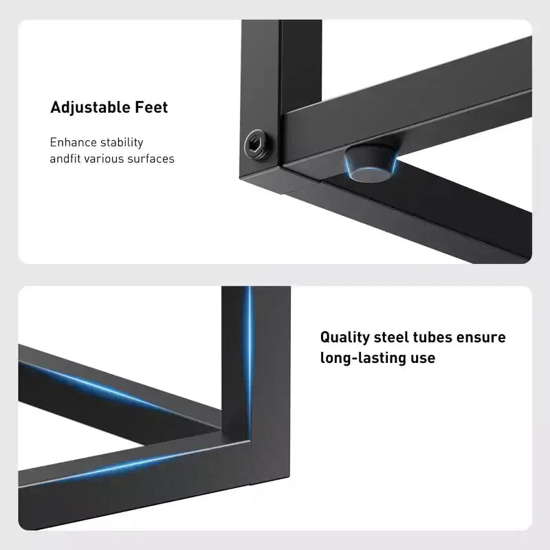 27 inch tall C shaped end table, sofa side table, living room side table, laptop desk, suitable for bedrooms, bathrooms, and living rooms.