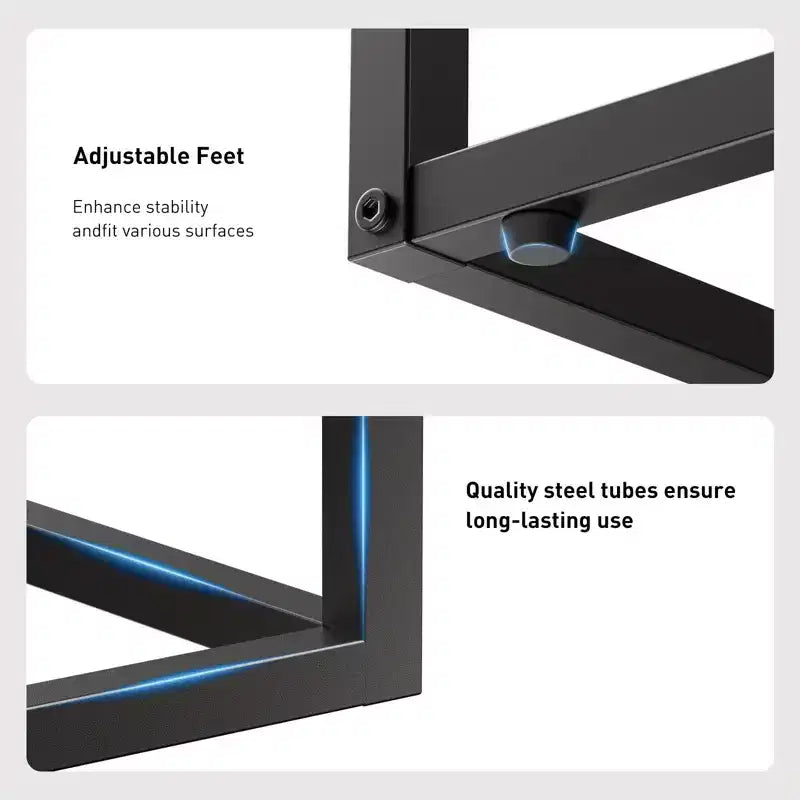27 inch tall C shaped end table, sofa side table, living room side table, laptop desk, suitable for bedrooms, bathrooms, and living rooms.