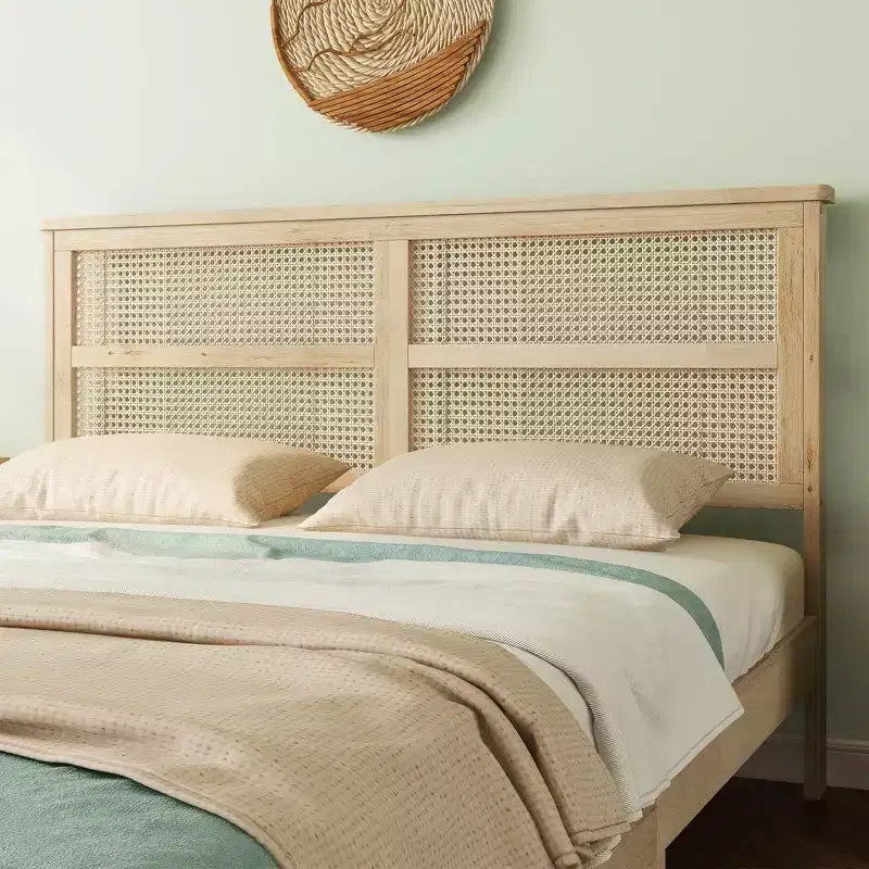Struttura letto king con elevata capacità di carico, design silenzioso, metallo resistente