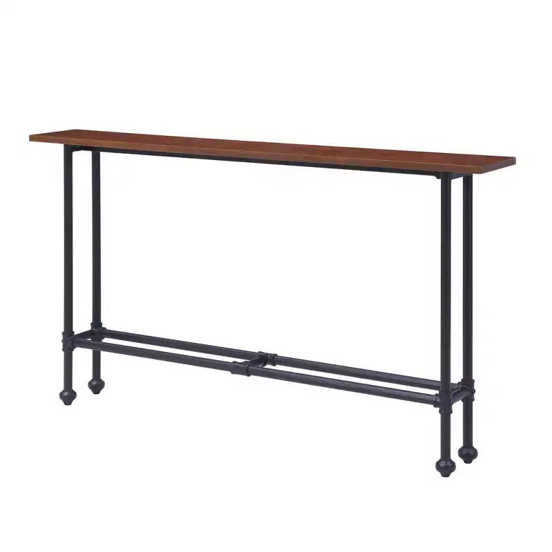 Consolle da 56 color espresso e nero