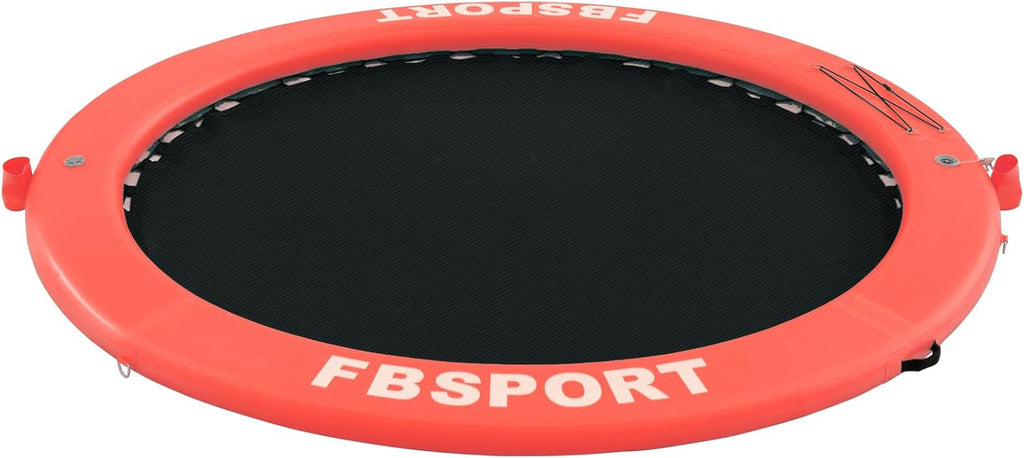 Inflatable Dock Floating Platform, 8ft Inflatable Water Hammock Floating Deck for Lake W/Cupholder, Round Floating Ring Float Ring, Pool Float Raft...