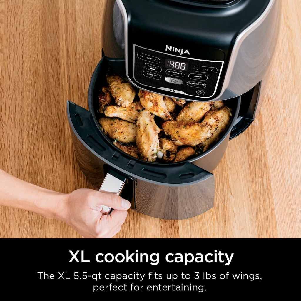 Ninja AF150AMZ Reheats Dehydrates Capacity