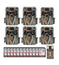 Browning Trail Cameras Dark Ops Extreme (6-Pack) w/ 16GB Cards Bundle — Camouflage
