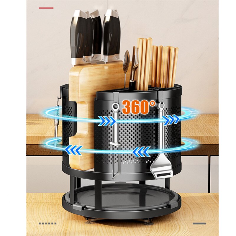 360 Rotating Kitchen Organizer Shelf Box