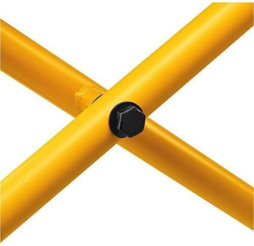 Miter Saw Stand With Wheels (DWX726), Yellow