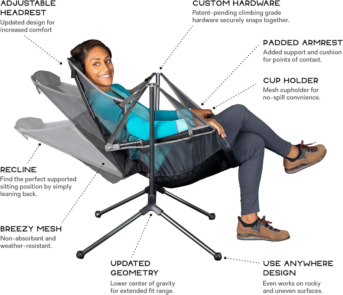 Equipment Stargaze Reclining Luxury Camping Chair, Oxide