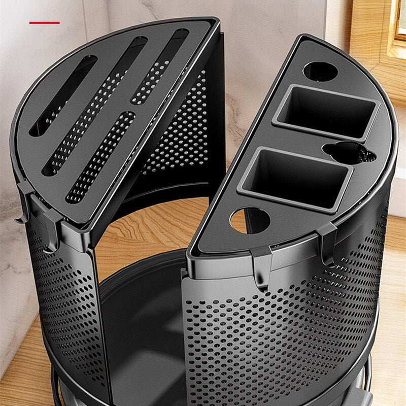 360 Rotating Kitchen Organizer Shelf Box